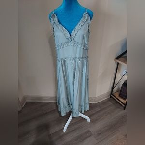 Shein Ruffle Midi Dress